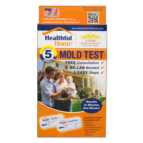 5-minute mold test from helpful home products