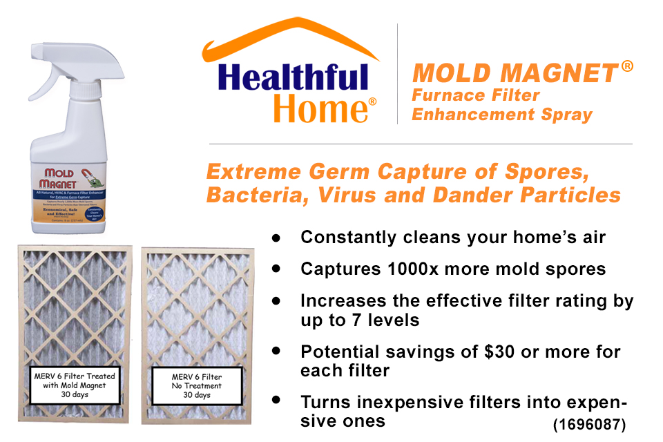 Mold Magnet Furnace Filter Extreme Germ Capture