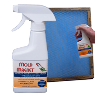 get help for your allergies with MOLD MAGNET® air filter spray